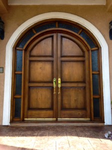 Entry Door Refinishing